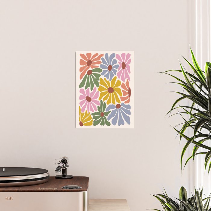 Big Groovy Flower - Vintage Poster Gallery Image 2