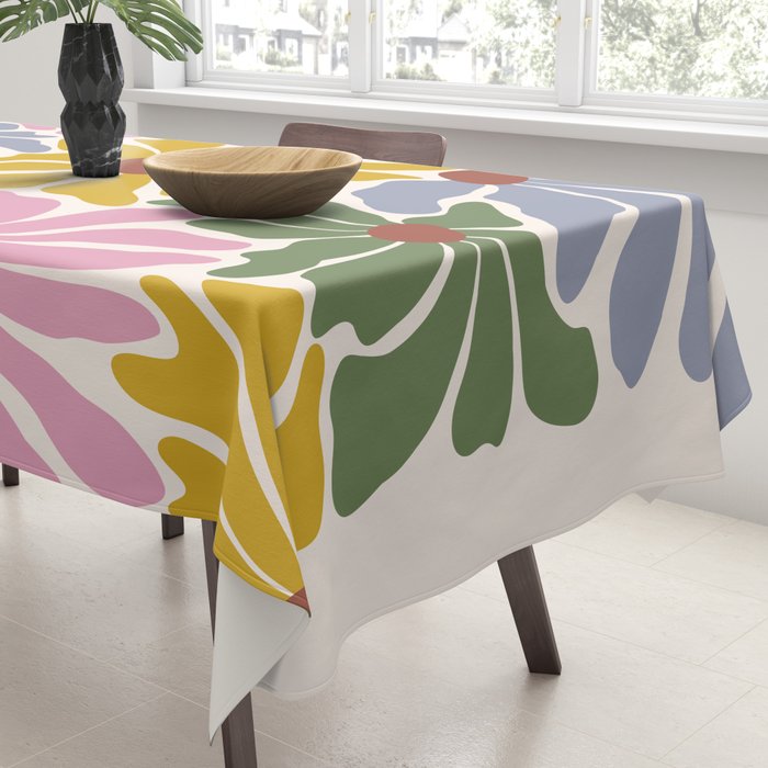 Big Groovy Flower - Vintage Tablecloth Gallery Image 3