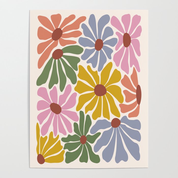 Big Groovy Flower - Vintage Poster Gallery Image 4