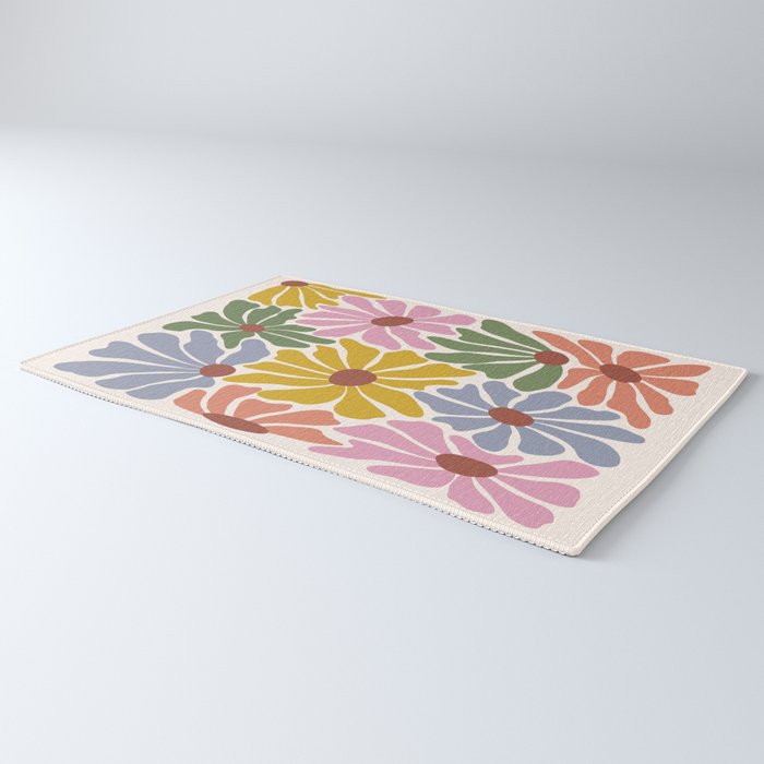 Big Groovy Flower - Vintage Rug Gallery Image 3