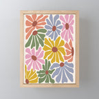 Big Groovy Flower - Vintage Mini Art Print Gallery Image 1