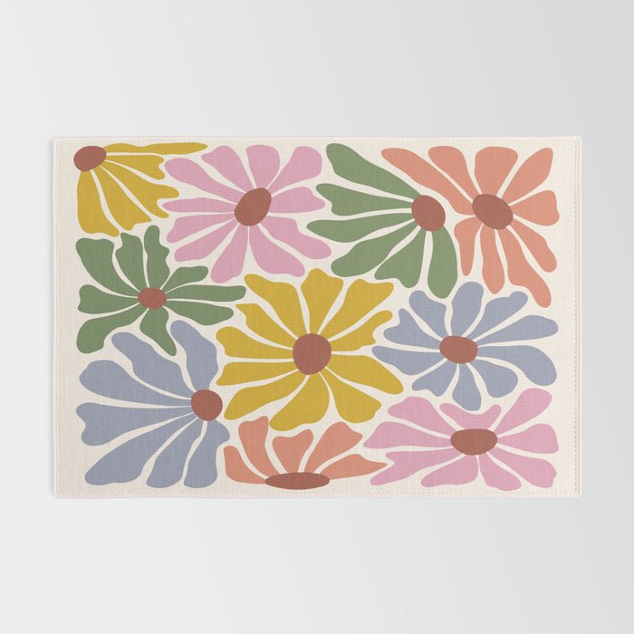 Big Groovy Flower - Vintage Rug Gallery Image 2