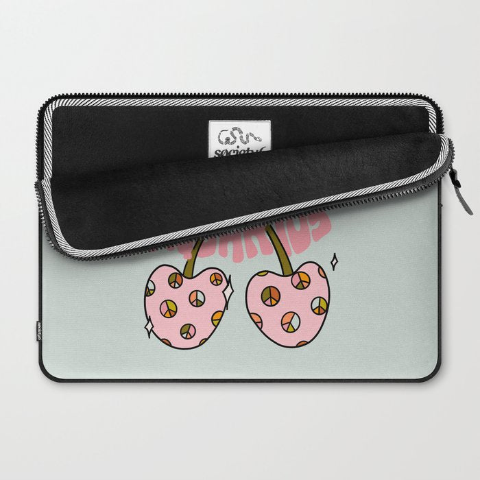 Aquarius Cherries Laptop Sleeve Gallery Image 2
