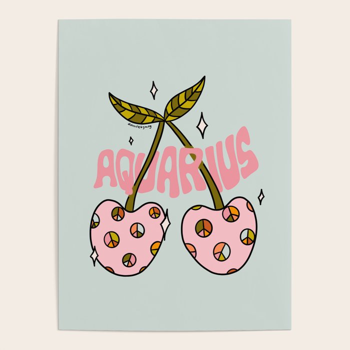 Aquarius Cherries Poster Gallery Image 4