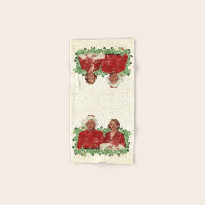 Bob & Betty (White Christmas) Bath Towel Gallery Image 1