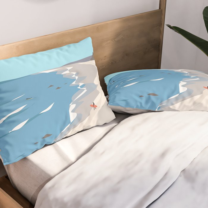 Montauk Summer Pillow Sham Gallery Image 2