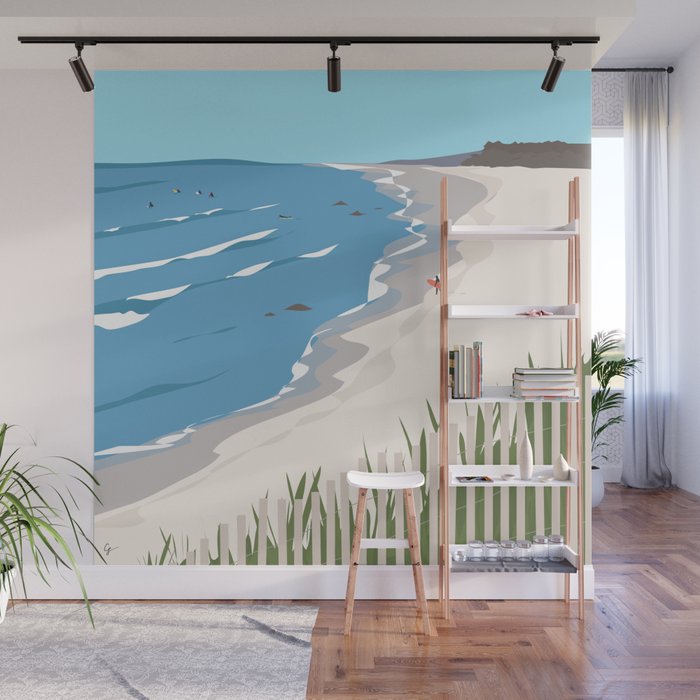 Montauk Summer Wall Mural Gallery Image 1
