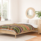 Mid Century Modern Geometry Duvet Cover Gallery Image 2