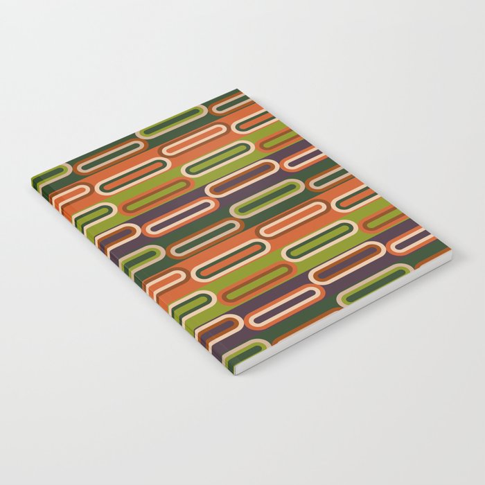 Mid Century Modern Geometry Notebook Gallery Image 2