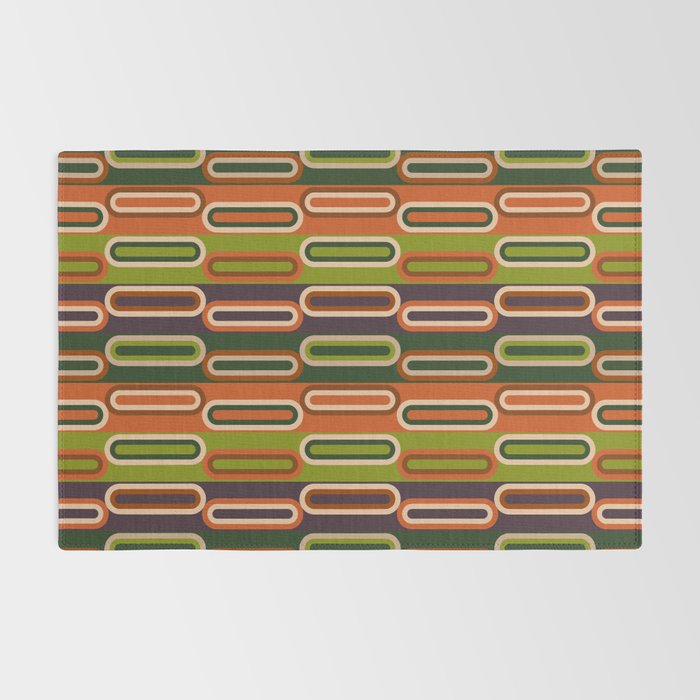 Mid Century Modern Geometry Rug Gallery Image 2