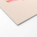 Southern Snark: Bless your heart (bright pink and orange) Welcome Mat Gallery Image 2