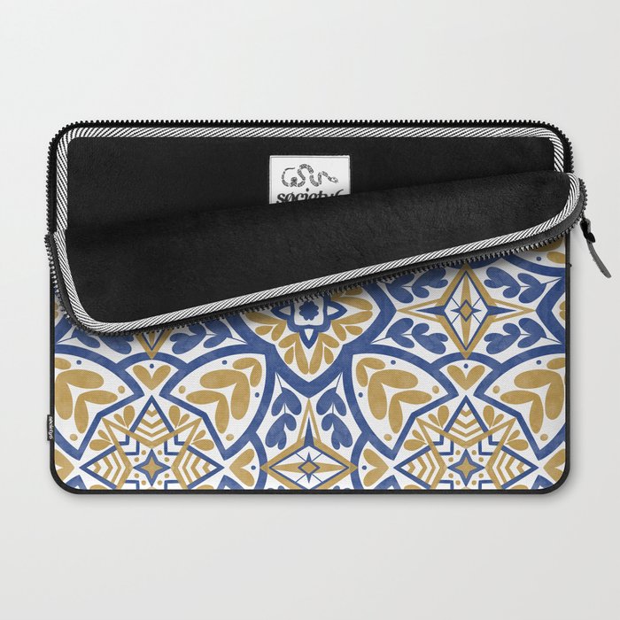 Intricate Ornamentals tiles NS Laptop Sleeve Gallery Image 2