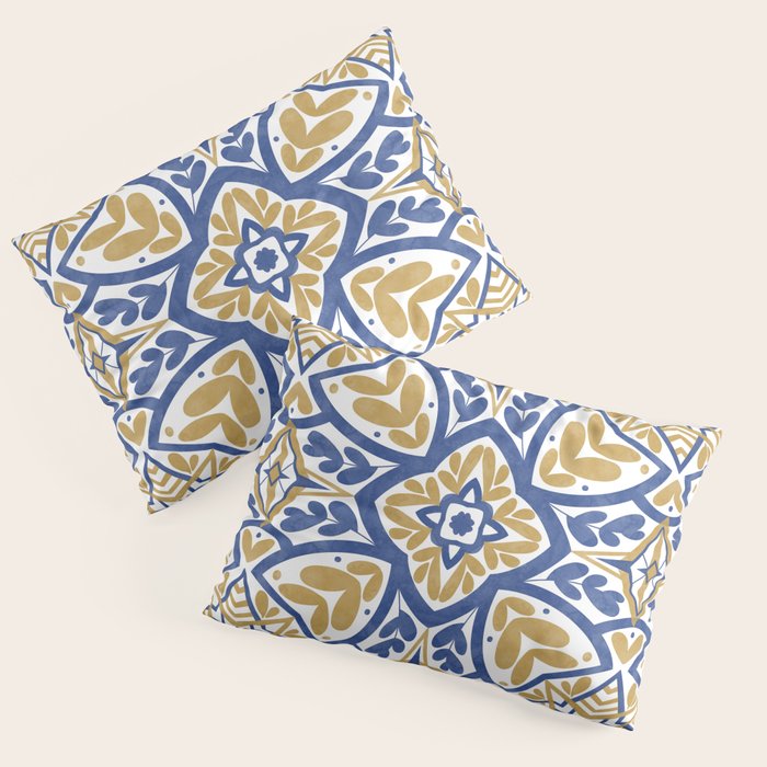 Intricate Ornamentals tiles NS Pillow Sham Gallery Image 3