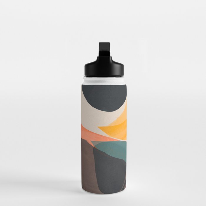 Modern Abstract Art 143 Water Bottle Gallery Image 3