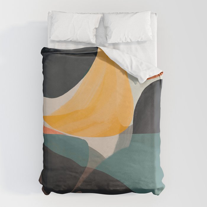 Modern Abstract Art 143 Duvet Cover Gallery Image 6