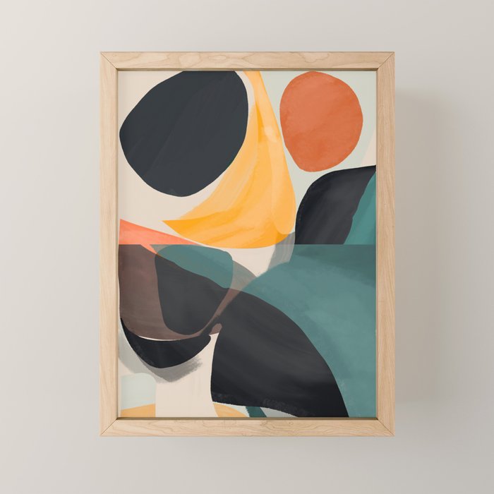 Modern Abstract Art 143 Mini Art Print Gallery Image 1
