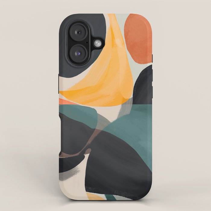 Modern Abstract Art 143 iPhone Case Gallery Image 1