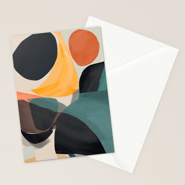 Modern Abstract Art 143 Stationery Card Gallery Image 2