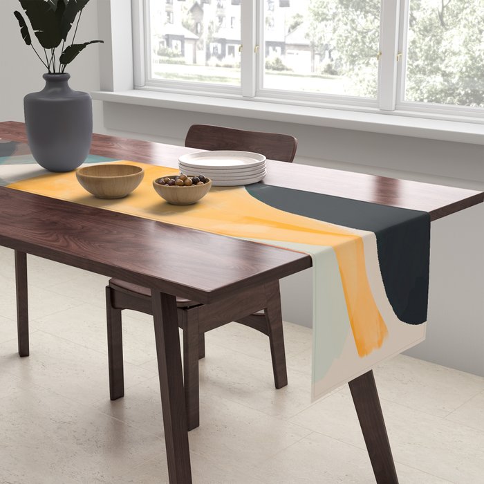 Modern Abstract Art 143 Table Runner Gallery Image 2