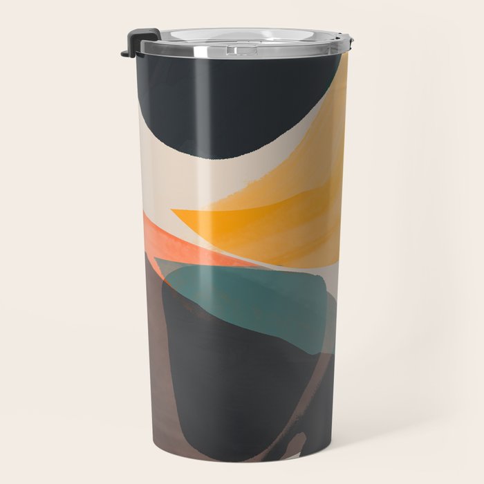 Modern Abstract Art 143 Travel Mug Gallery Image 3