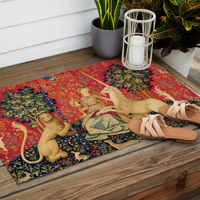 Lady and the Unicorn - Sight Outdoor Rug Gallery Image 2