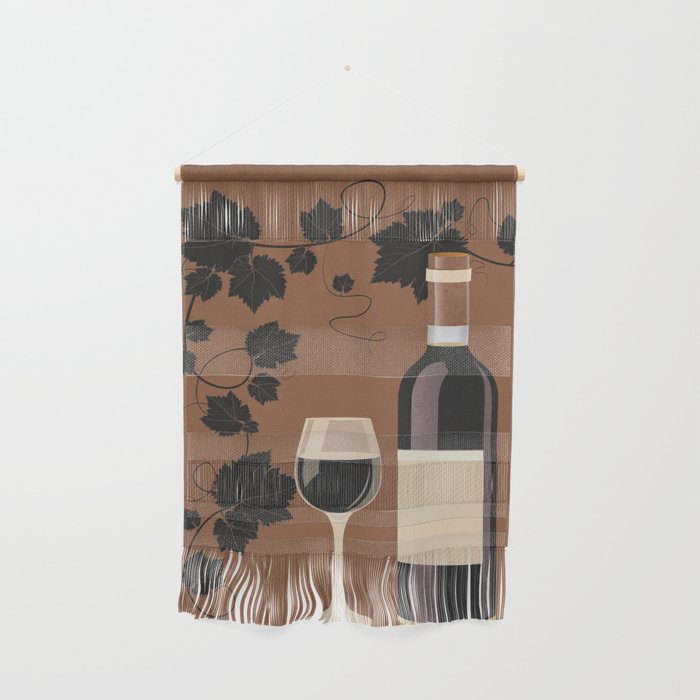 Black Wine 1 Wall Hanging Gallery Image 1