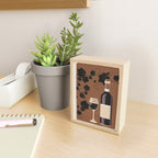 Black Wine 1 Mini Art Print Gallery Image 2
