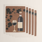 Black Wine 1 Wrapping Paper Gallery Image 3
