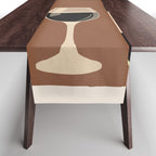 Black Wine 1 Table Runner Gallery Image 1