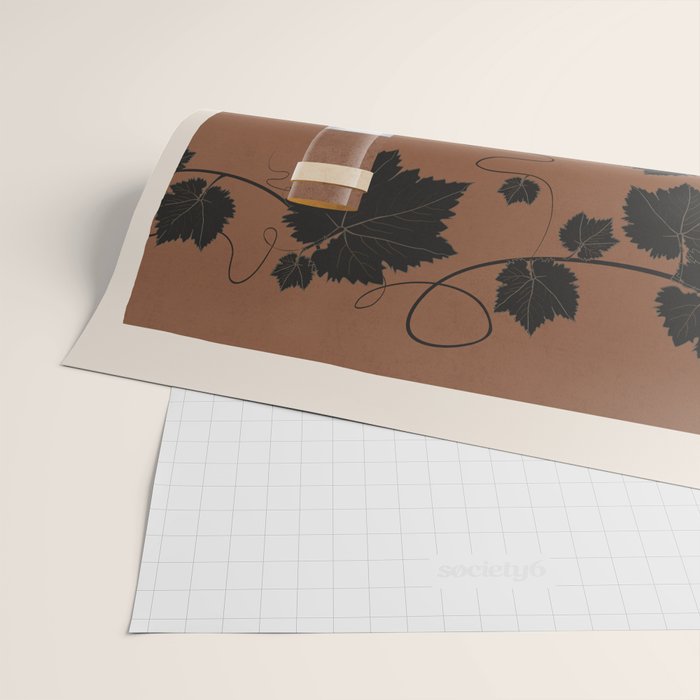 Black Wine 1 Wrapping Paper Gallery Image 2