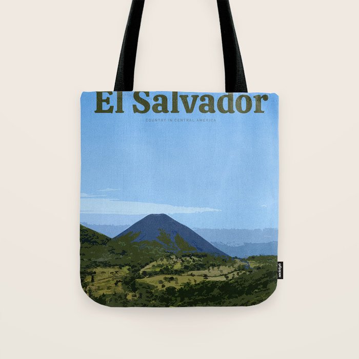 Visit El Salvador Tote Bag Gallery Image 1