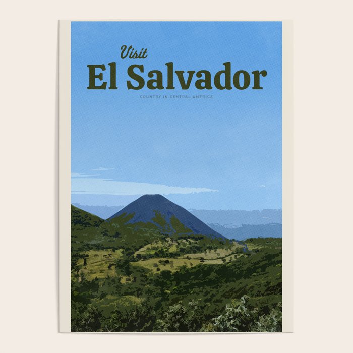 Visit El Salvador Poster Gallery Image 1