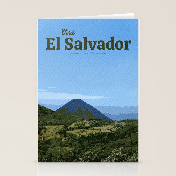 Visit El Salvador Stationery Card Gallery Image 1