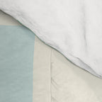 Summer check handdrawn mint Comforter Gallery Image 4