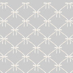 Bows & Ribbons Pattern LX Light Grey Coffee Mug Gallery Image 2