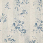 Rustic vintage bohemian blue white stripes elegant floral Coffee Mug Gallery Image 2