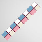 Soft Retro Grid Pattern Table Runner Gallery Image 3