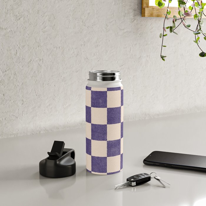 CHECKER - 001 - Lavender Water Bottle Gallery Image 4