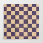 CHECKER - 001 - Lavender Wood Wall Art Gallery Image 1