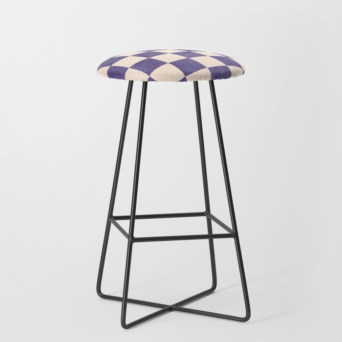 CHECKER - 001 - Lavender Stool Gallery Image 1