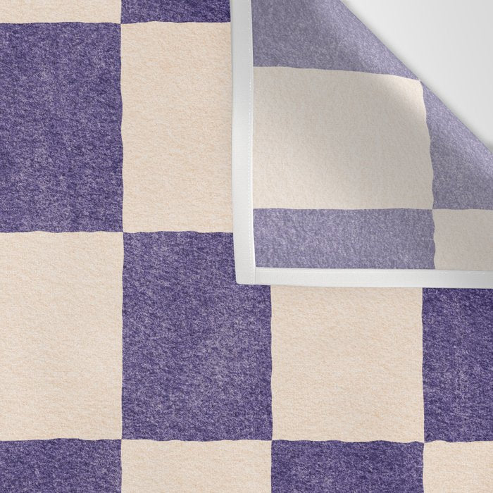 CHECKER - 001 - Lavender Wall Tapestry Gallery Image 3