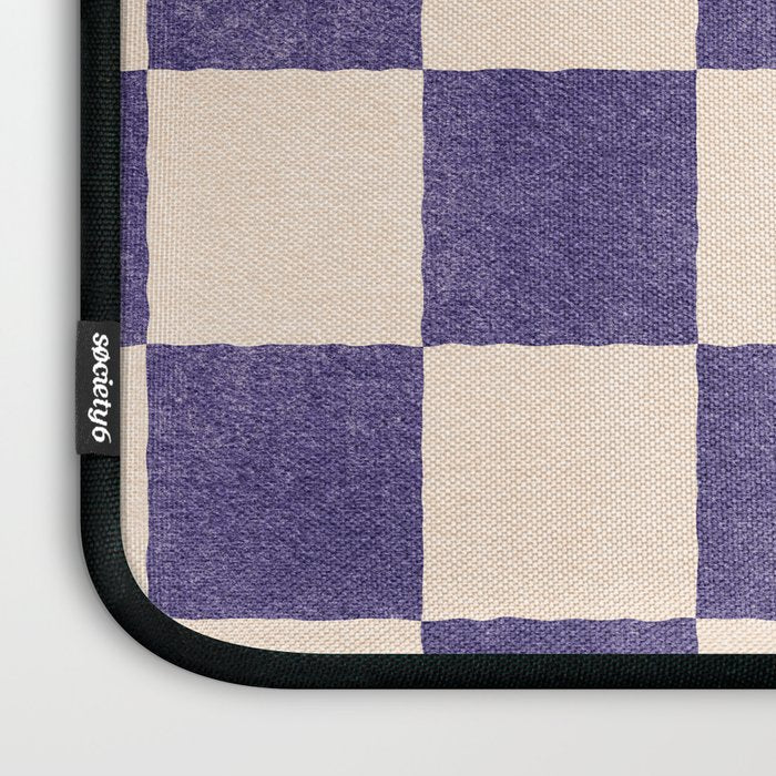 CHECKER - 001 - Lavender Laptop Sleeve Gallery Image 3