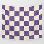 CHECKER - 001 - Lavender Wall Tapestry Gallery Image 4