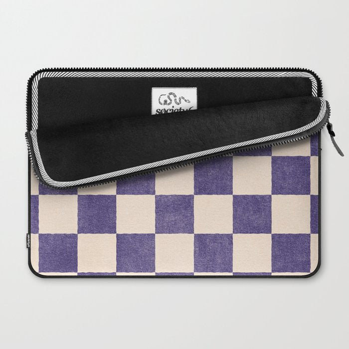 CHECKER - 001 - Lavender Laptop Sleeve Gallery Image 2