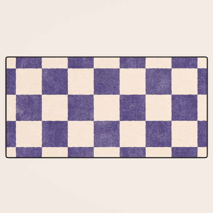 CHECKER - 001 - Lavender Desk Mat Gallery Image 3