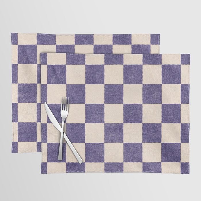 CHECKER - 001 - Lavender Placemat Gallery Image 1