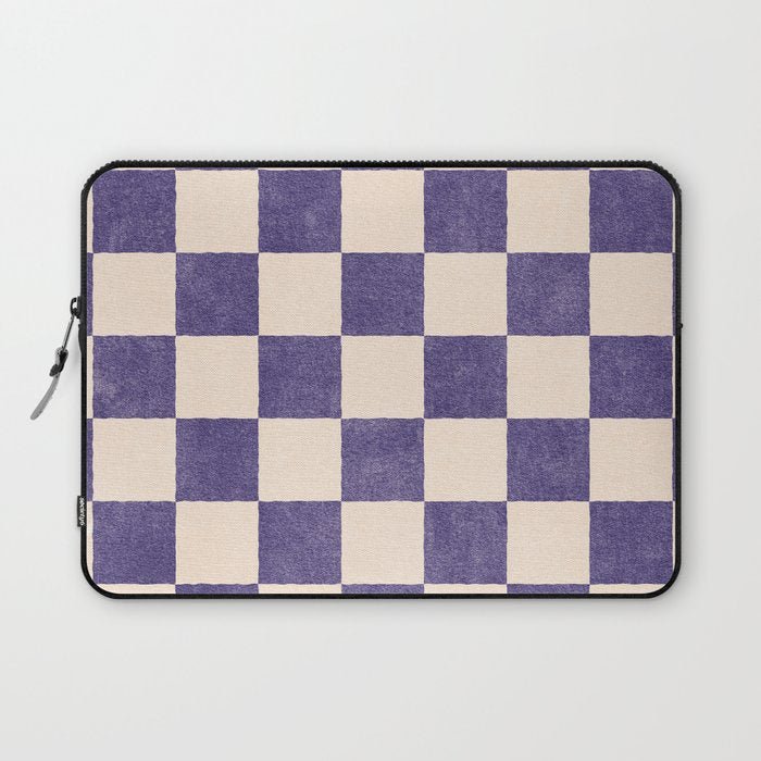CHECKER - 001 - Lavender Laptop Sleeve Gallery Image 1