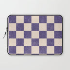 CHECKER - 001 - Lavender Laptop Sleeve Gallery Image 1