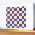 CHECKER - 001 - Lavender Wall Mural Gallery Image 2