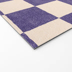 CHECKER - 001 - Lavender Welcome Mat Gallery Image 2